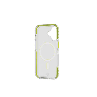 Tech21 EvoCrystal MagSafe Case for iPhone 17 - Clear/Green